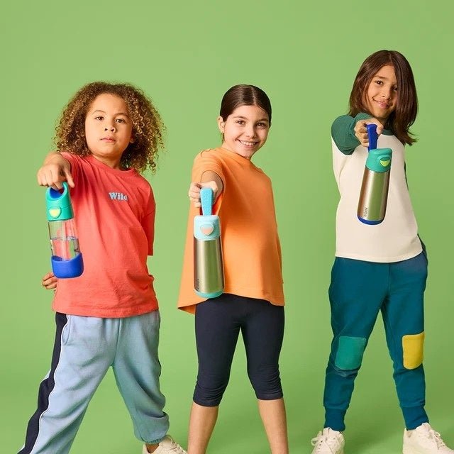 Insulated Sports Spout Bottle 500ml (Electric Jungle)