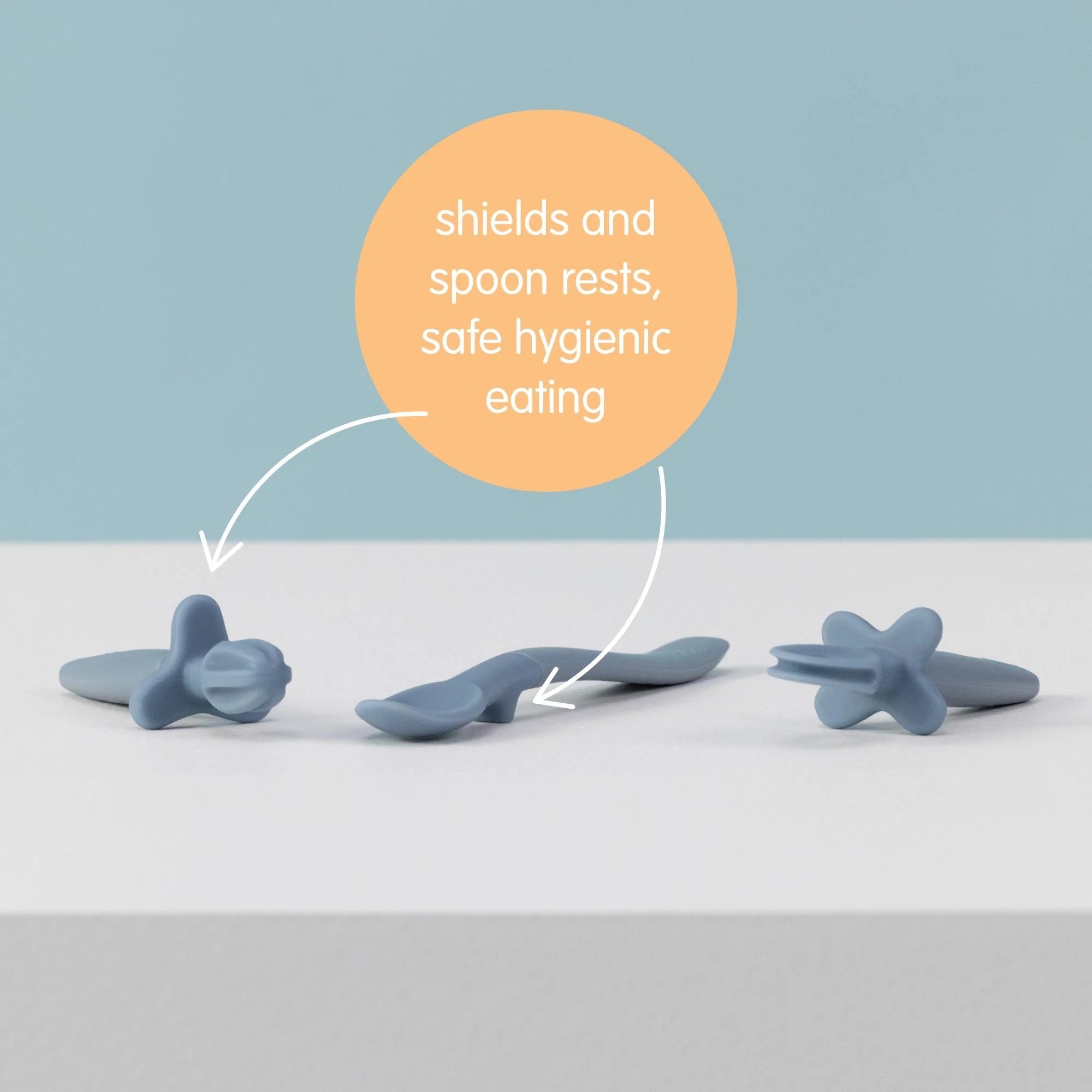 Weaning Cutlery Trio (Ocean)