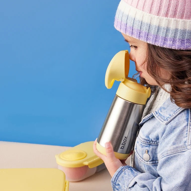 Insulated Drink Bottle 350ml (Lemon Twist)