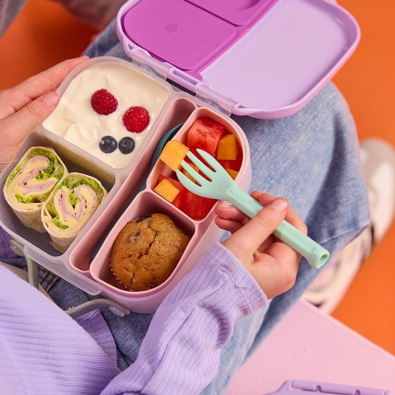 Silicone Mini Bento Tray (Berry)
