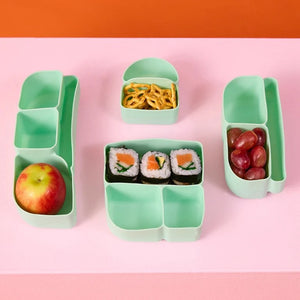 Silicone Snack Bento Buddy (Forest)
