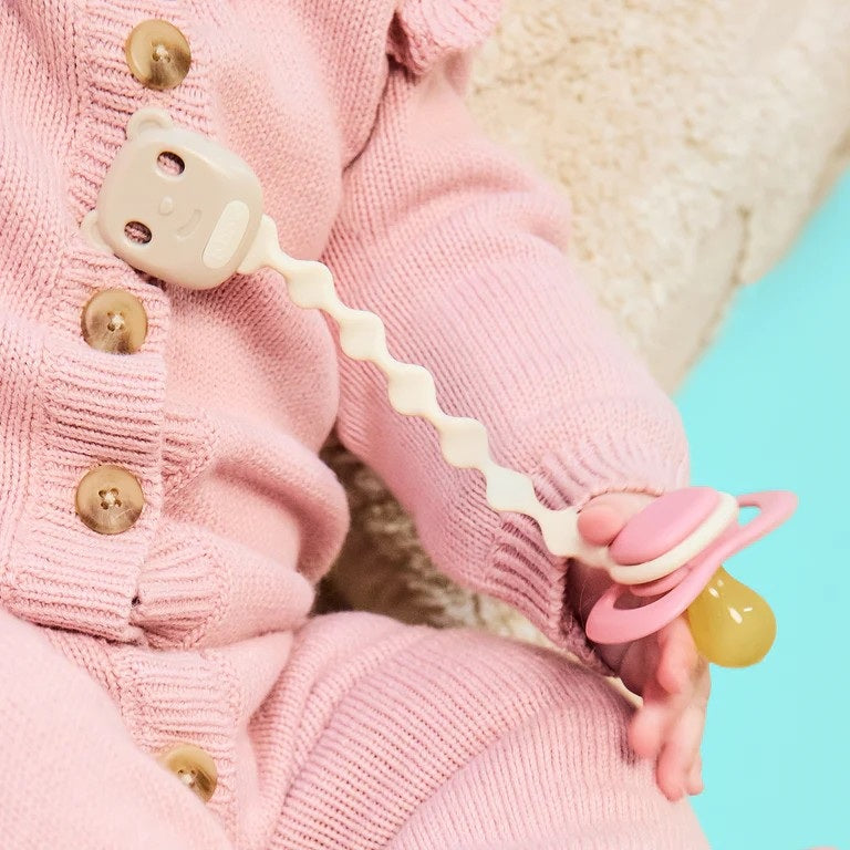 Soother Clips (Blush & Vanilla)