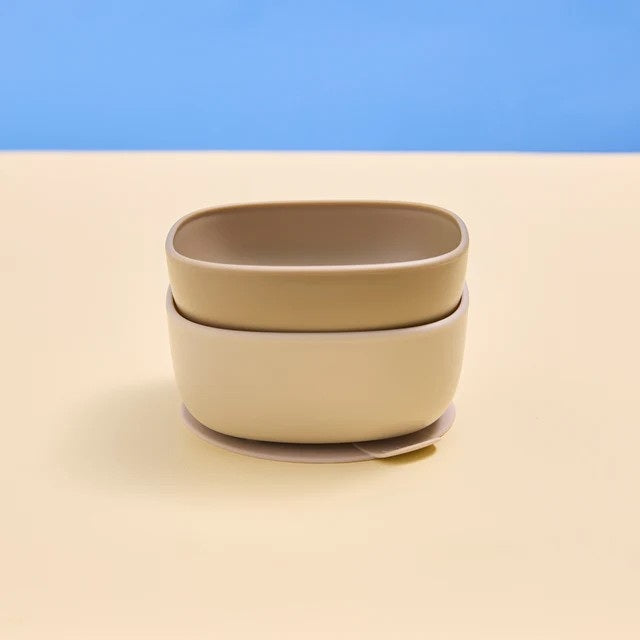 Suction Bowl Duo (Latte)