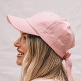 Adult Bow Tie Cap (Rosa)
