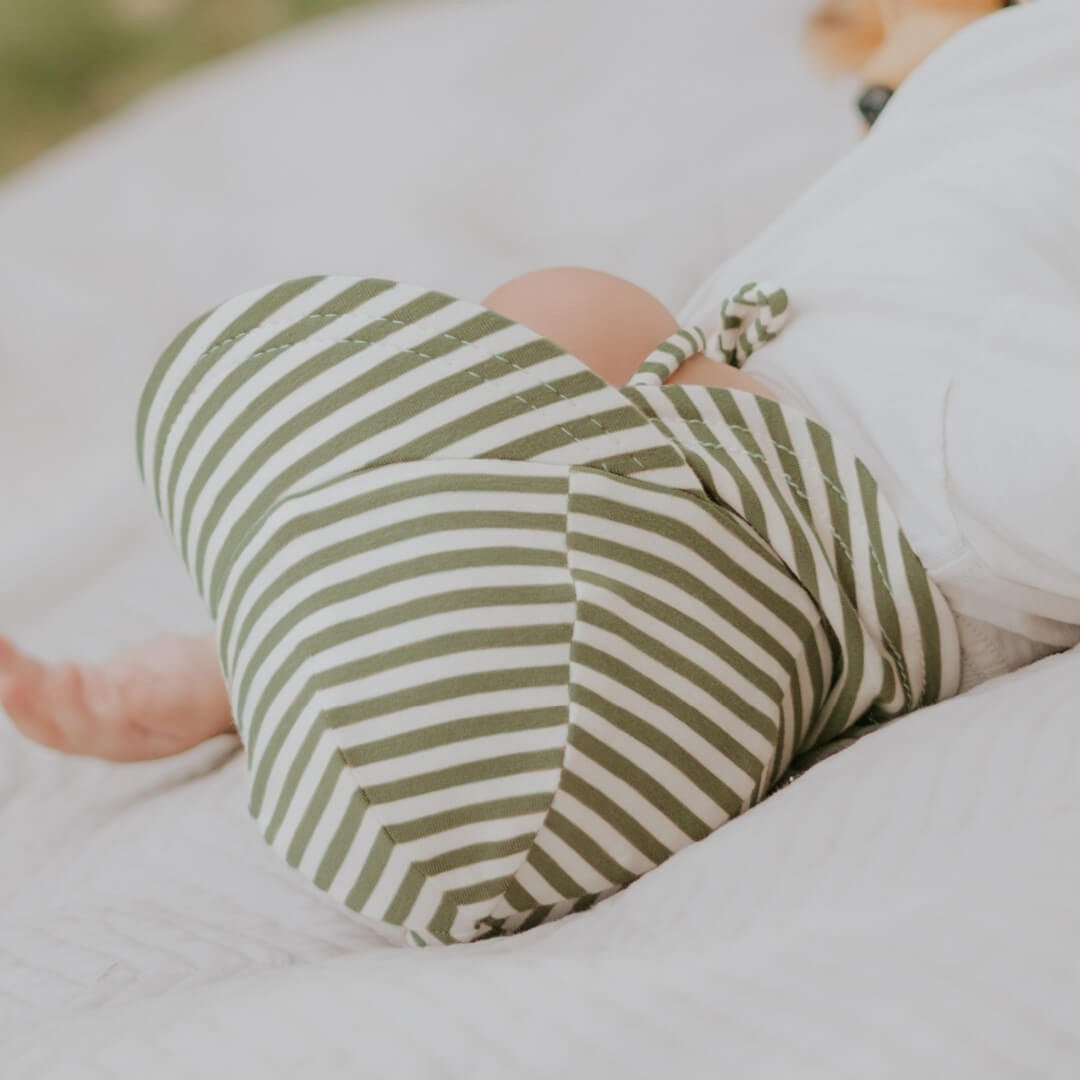 Legionnaire Flap Sun Hat (Khaki Stripe)