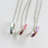 Triple Ring Best Friends Necklace