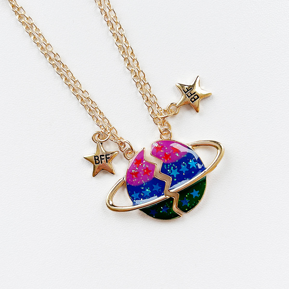 Plant & Star Best Friends Necklace