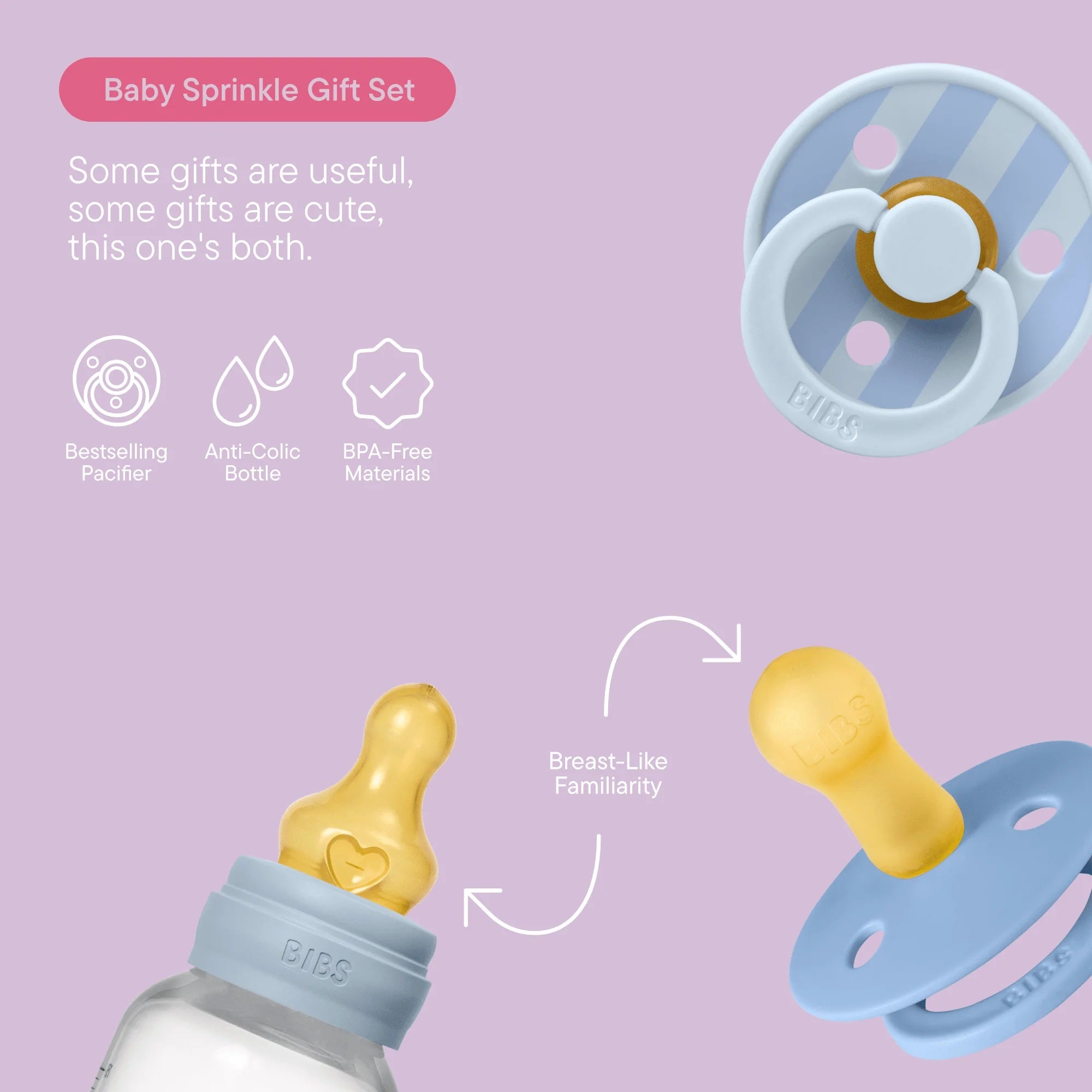 Baby Sprinkle Gift Set - Baby Blue