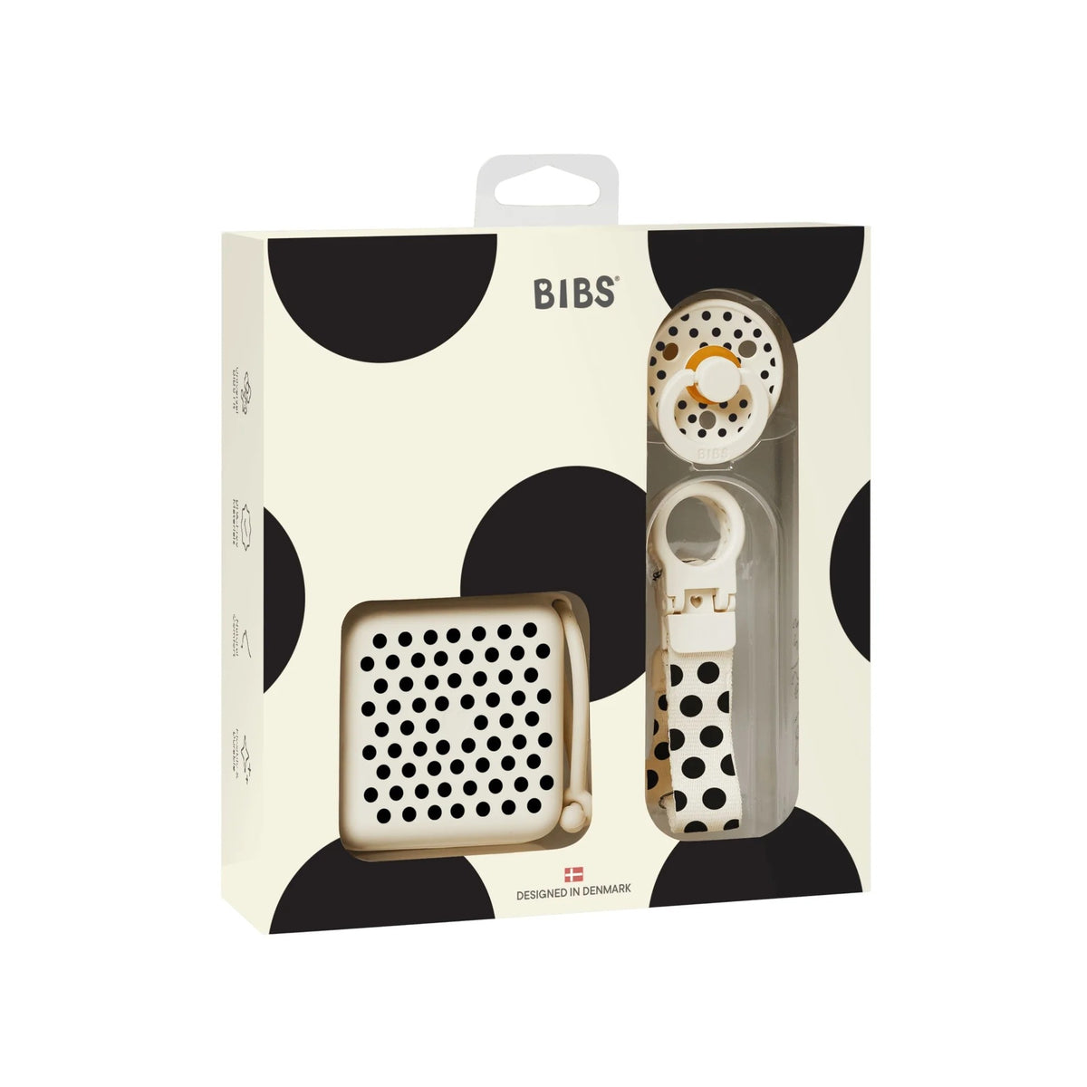 Soothe & Go Gift Set - Polka Ivory/Black
