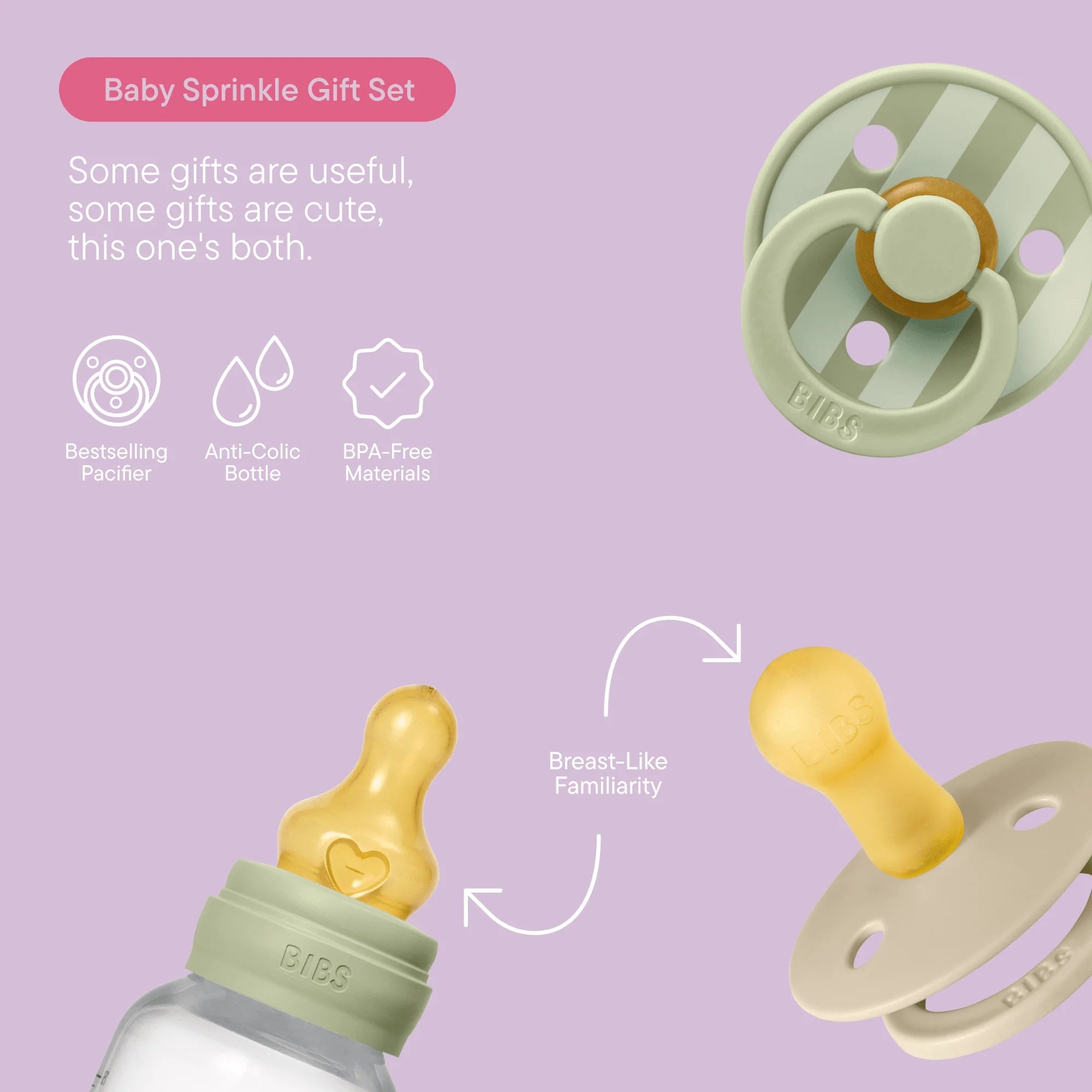 Baby Sprinkle Gift Set - Sage