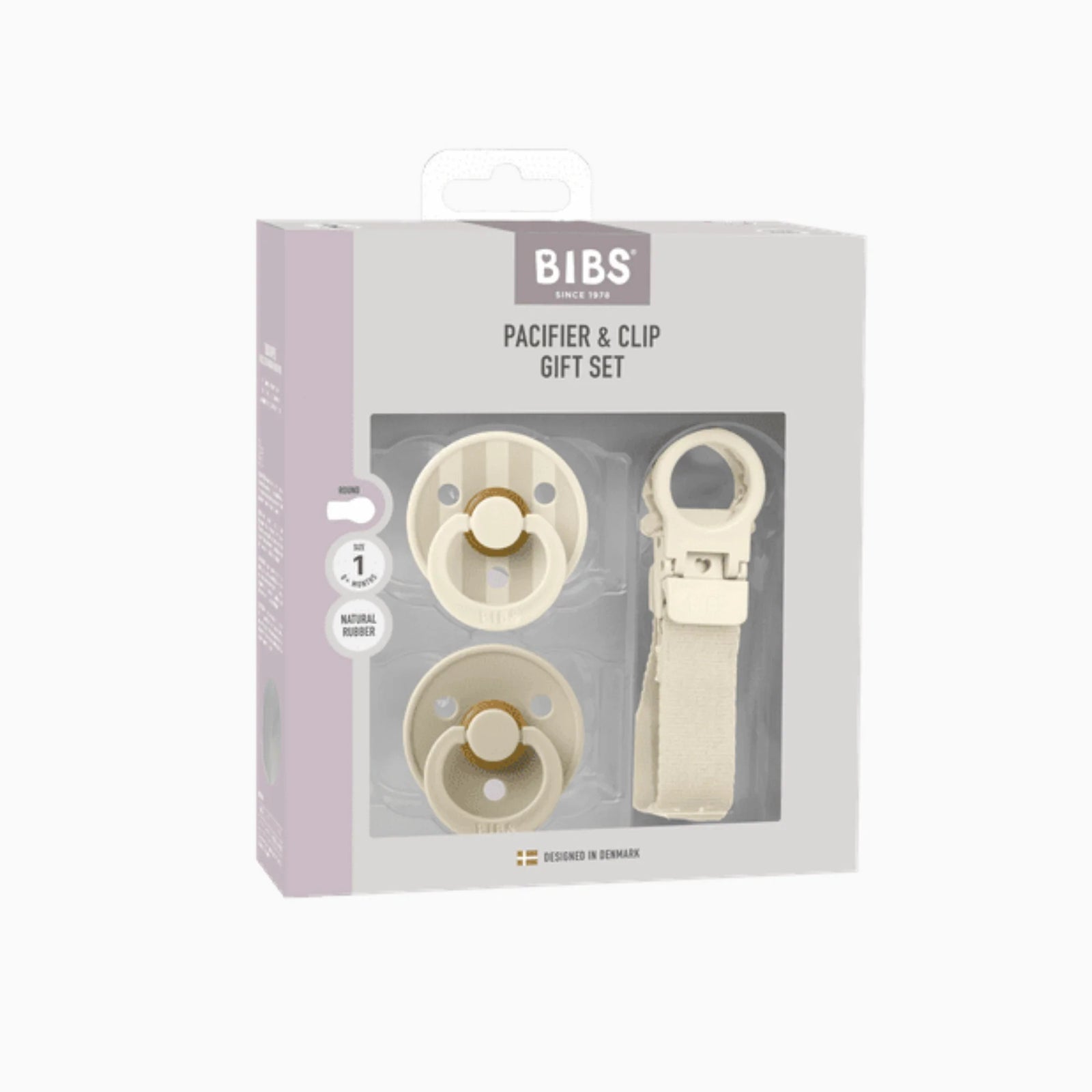 Dummy & Loop Clip Gift Set (Ivory)