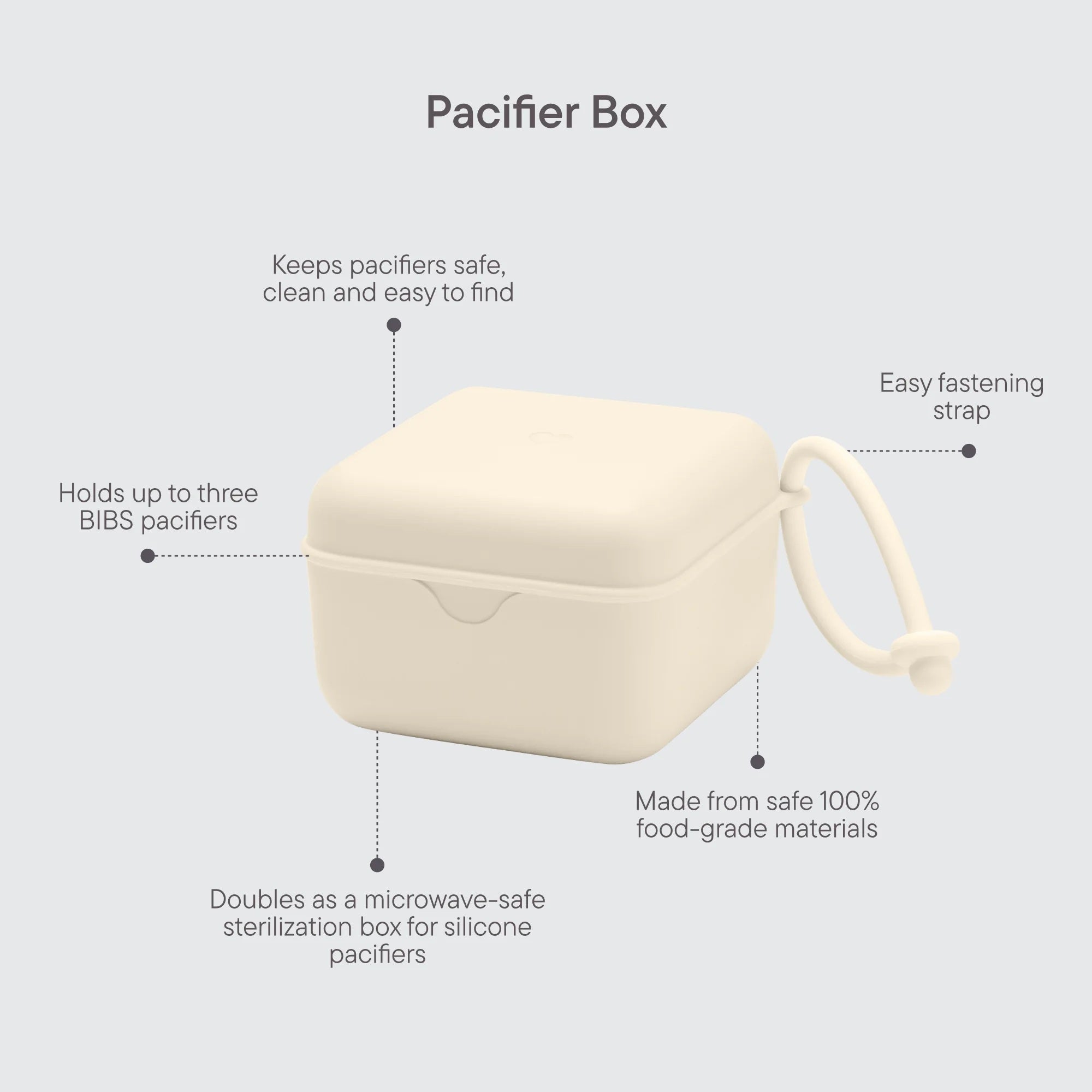 Pacifier Box (Baby Blue)