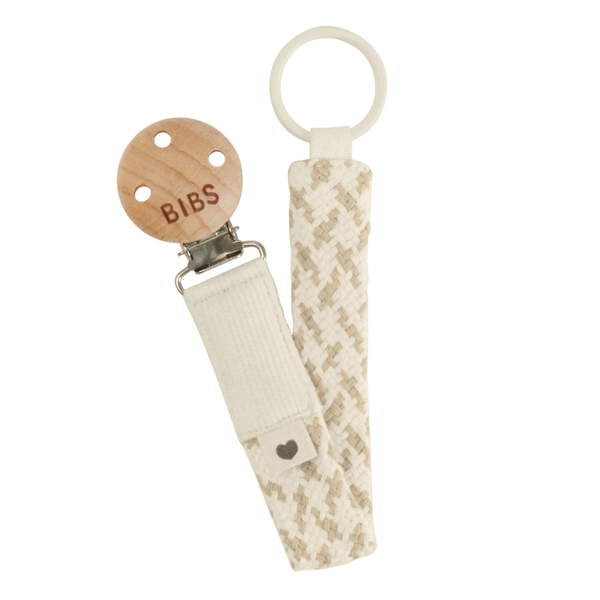 Pacifier Clip (Ivory/Vanilla)