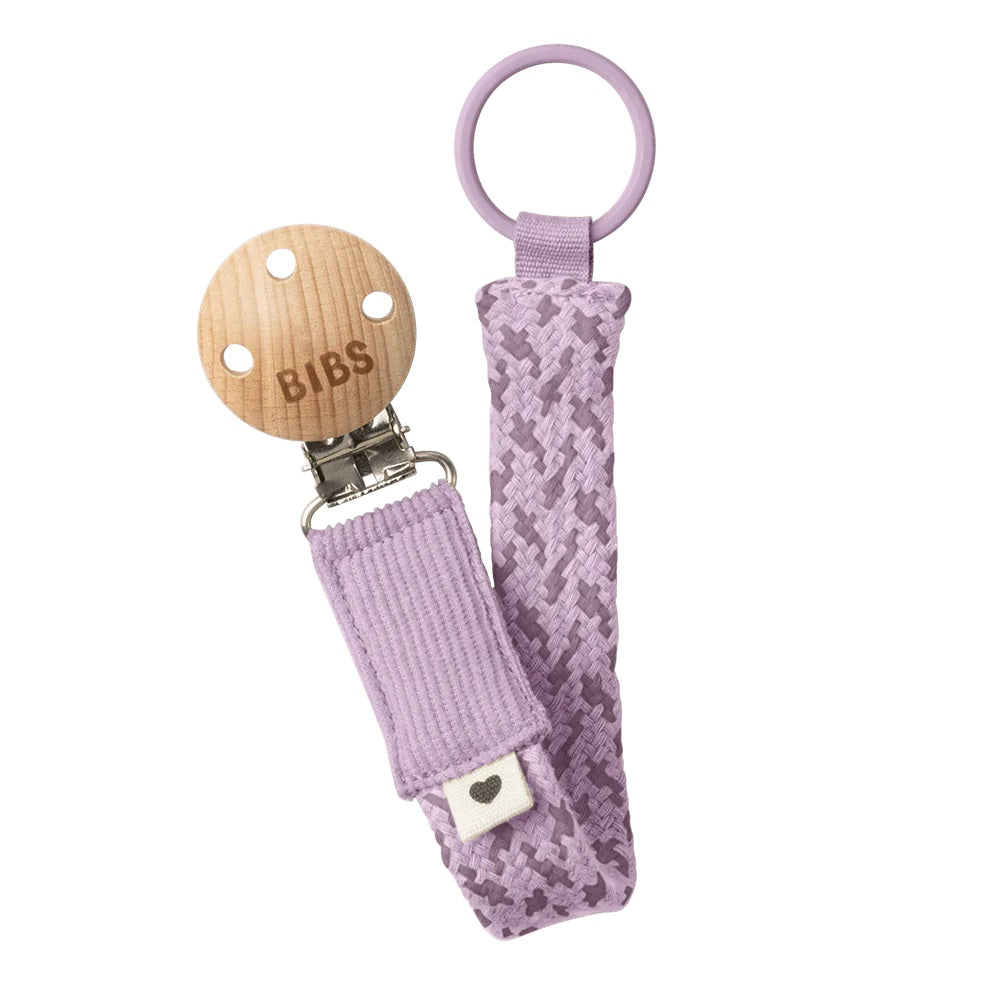 Pacifier Clip (Violet/Mauve)
