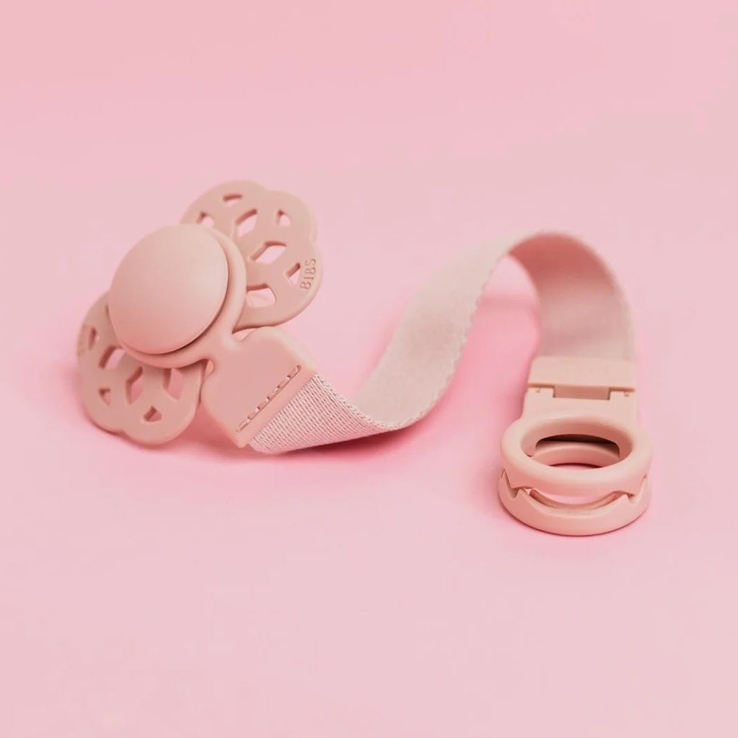 New Pacifier Loops Pacifier Clip Loop (Blush) - Kawaii Kids