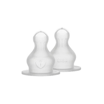 Bottle Replacement Latex Nipple 2 Pack (Medium Flow)