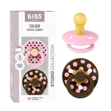 Bibs Studio Polka Pack (Baby Pink/Mocha)