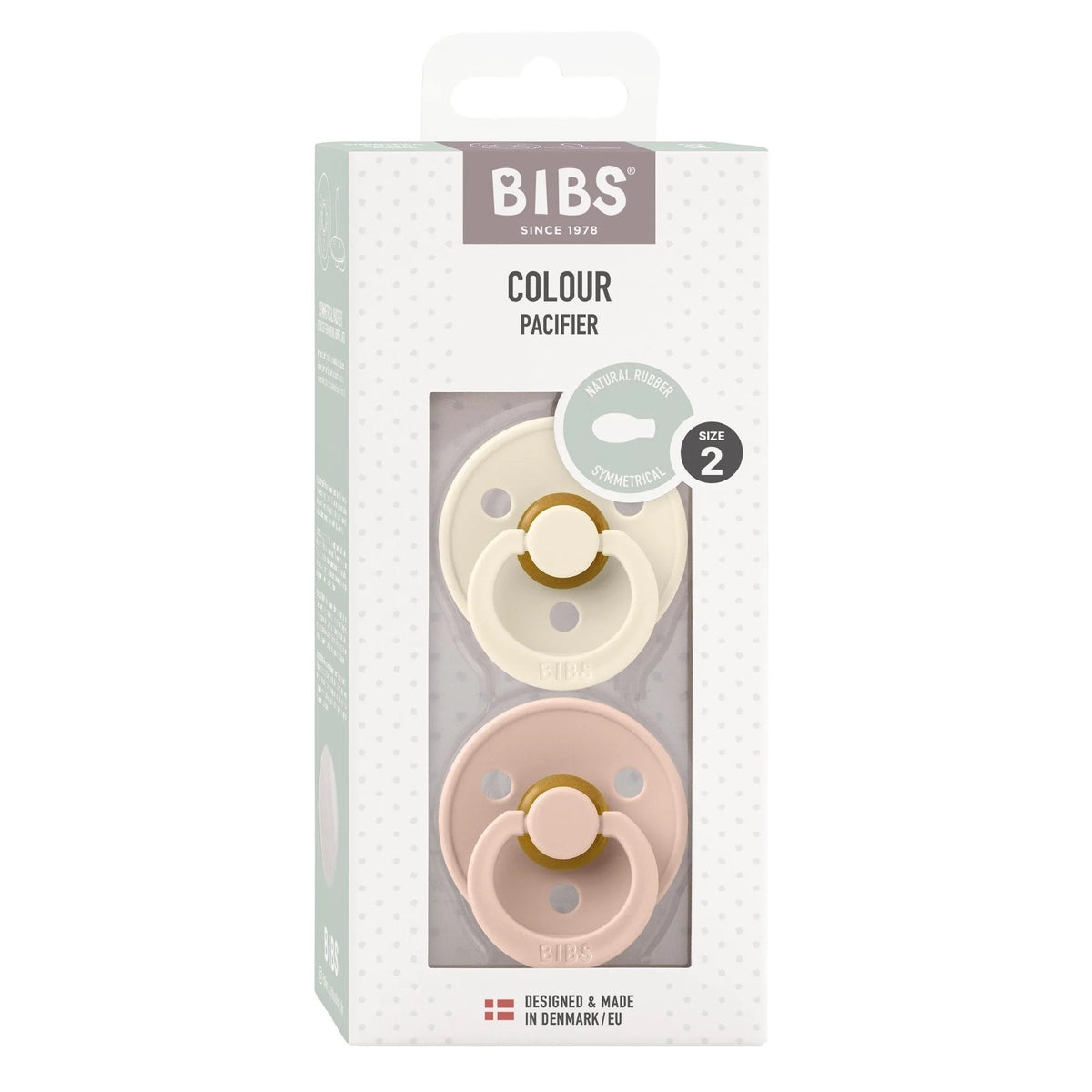 Bibs Double Symmetrical Pack (Ivory/Blush)