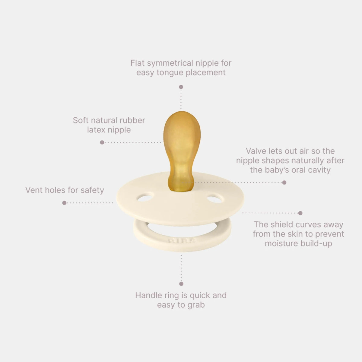 Bibs Double Symmetrical Pack (Ivory/Sage)