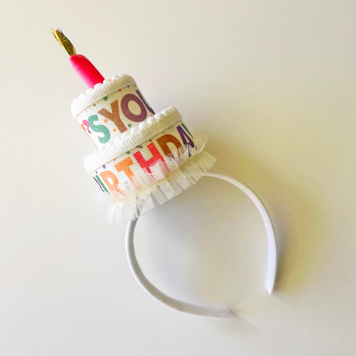 Birthday Cake Headband