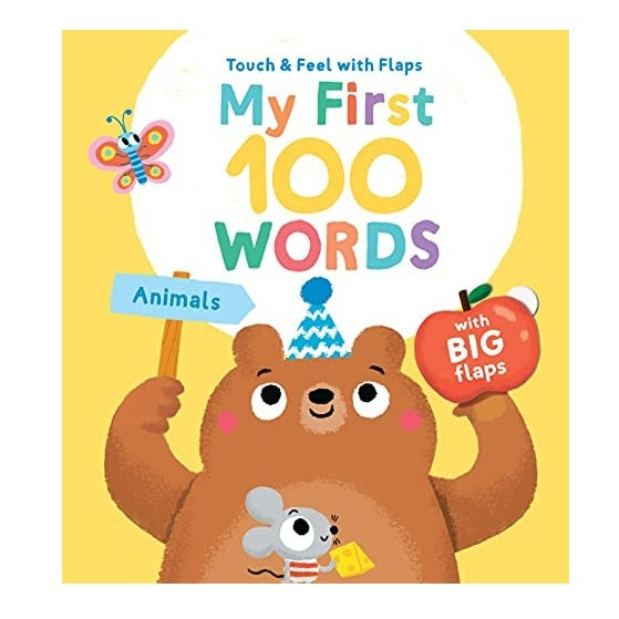 My First 100 Words To Touch & Feel (Animals)