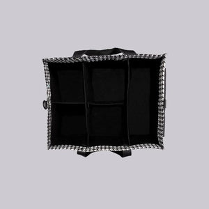 Bunnie Caddie (Houndstooth Black)
