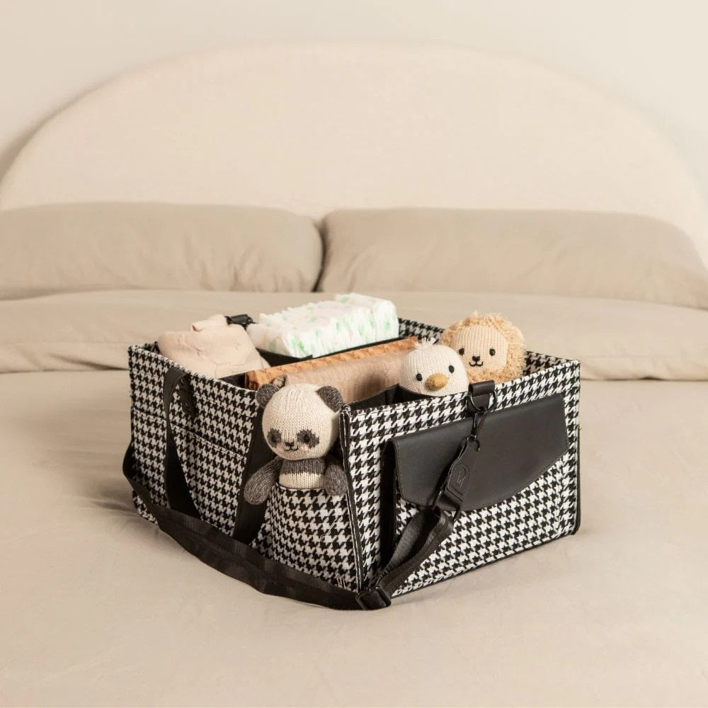Bunnie Caddie (Houndstooth Black)