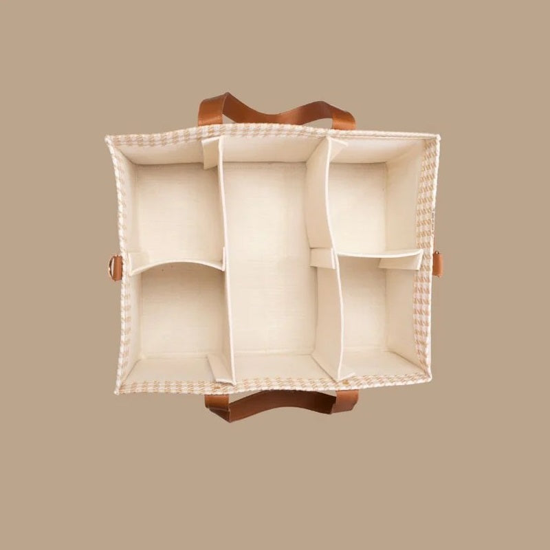 Bunnie Caddie (Houndstooth Tan)