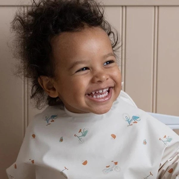 Sleeved Bib (Berries)