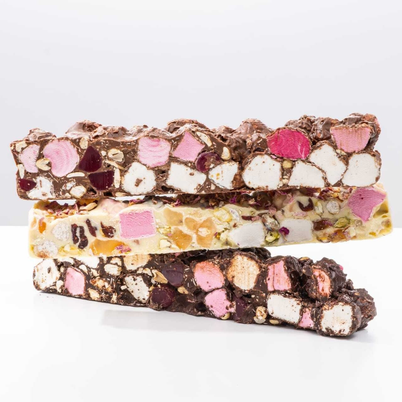 Rocky Road Bar (Long With Ribbon) Milk 300g
