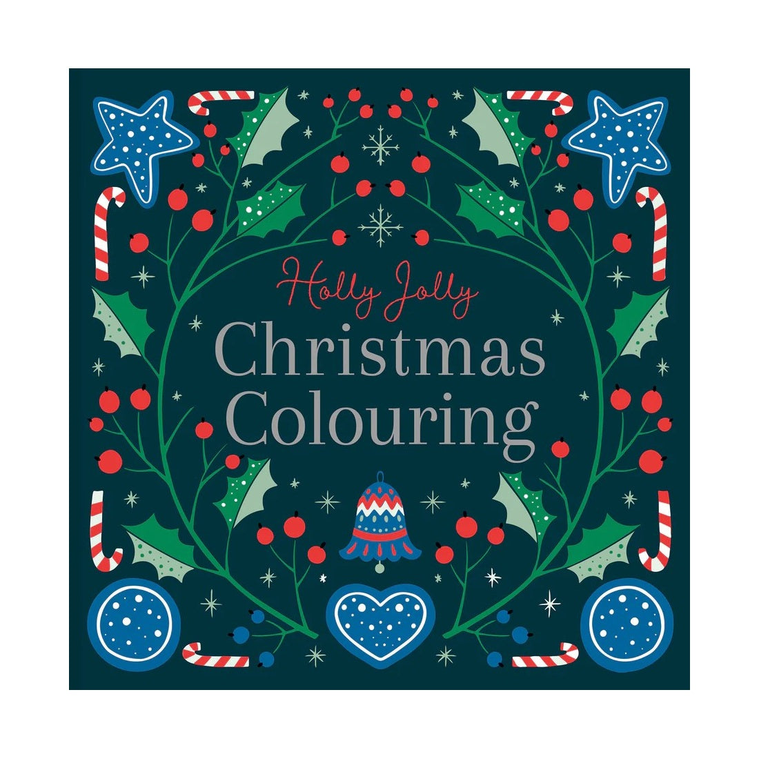 Christams Colouring Book - Holly Jolly