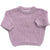 Chunky Cotton Knit Jumper (Lilac)