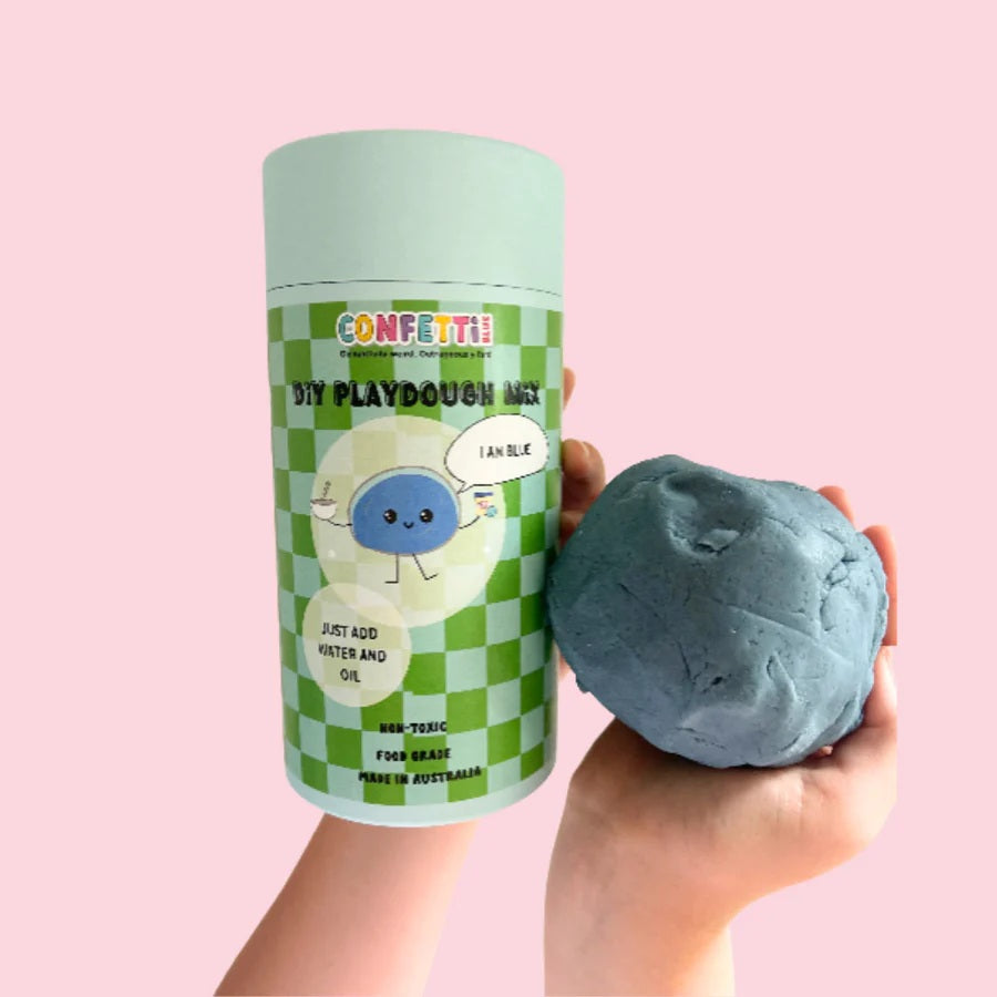 DIY Playdough Mix - Blue