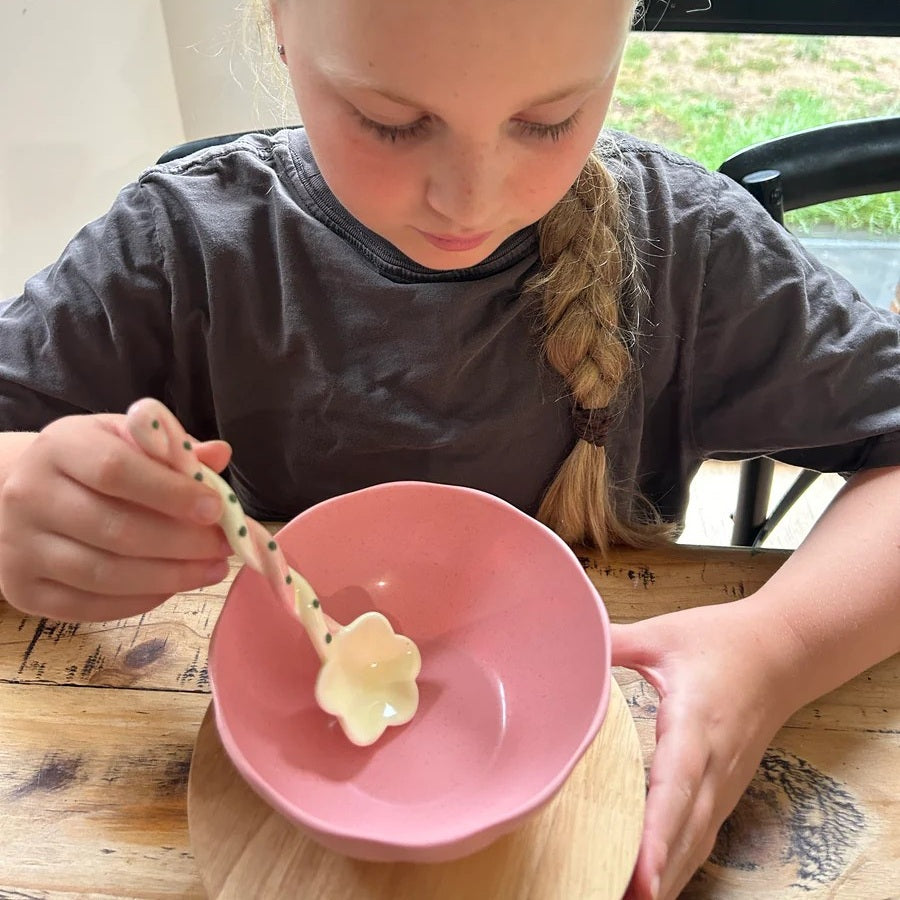 Sensory Swirl Spoon And Bowl Set - Purple