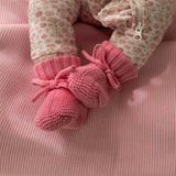 Baby Knit Booties (Rossewater)