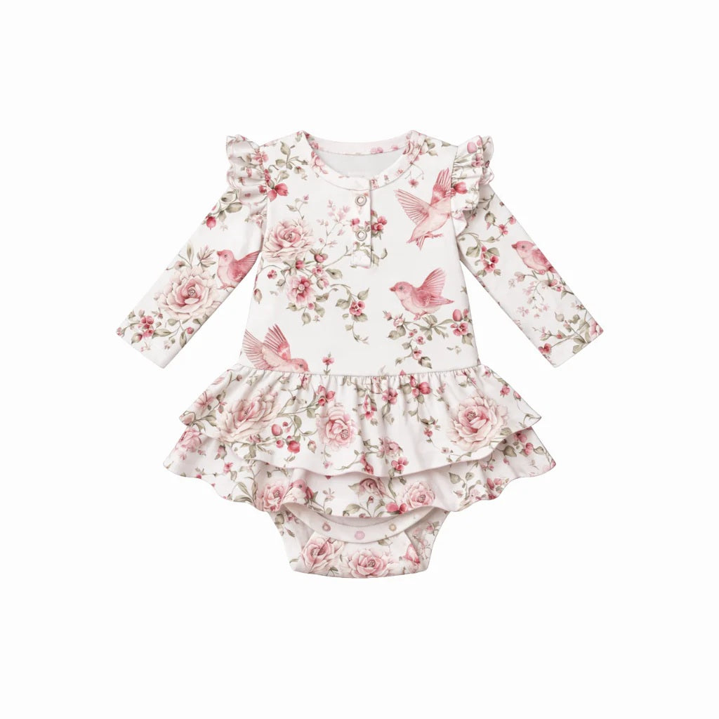 Rose Garden Bodysuit Dress