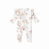 Rose Garden Bamboo Zipsuit
