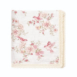 Rose Garden Muslin Blanket