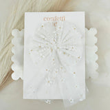Large Tulle Sailor Bow - Golden Daisies