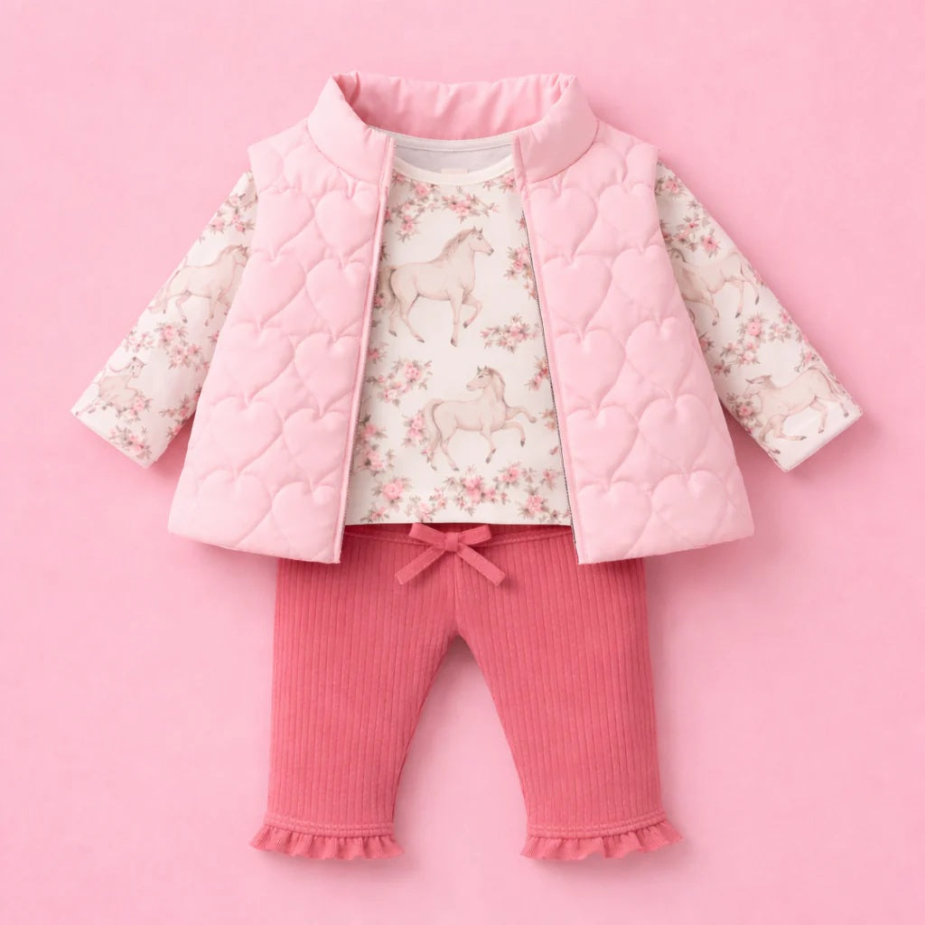 Sweetheart Quilted Puffer Vest
