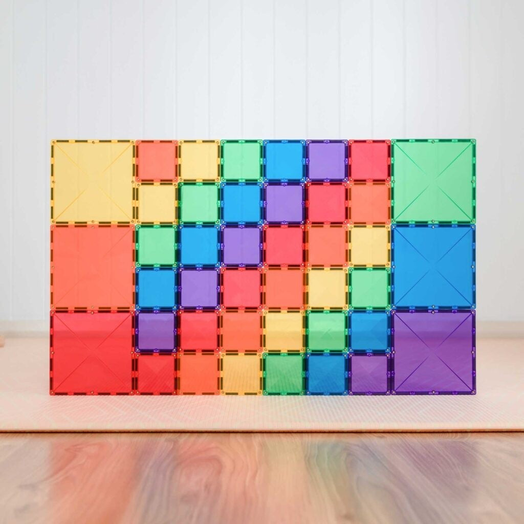Rainbow Square Pack 42 Piece