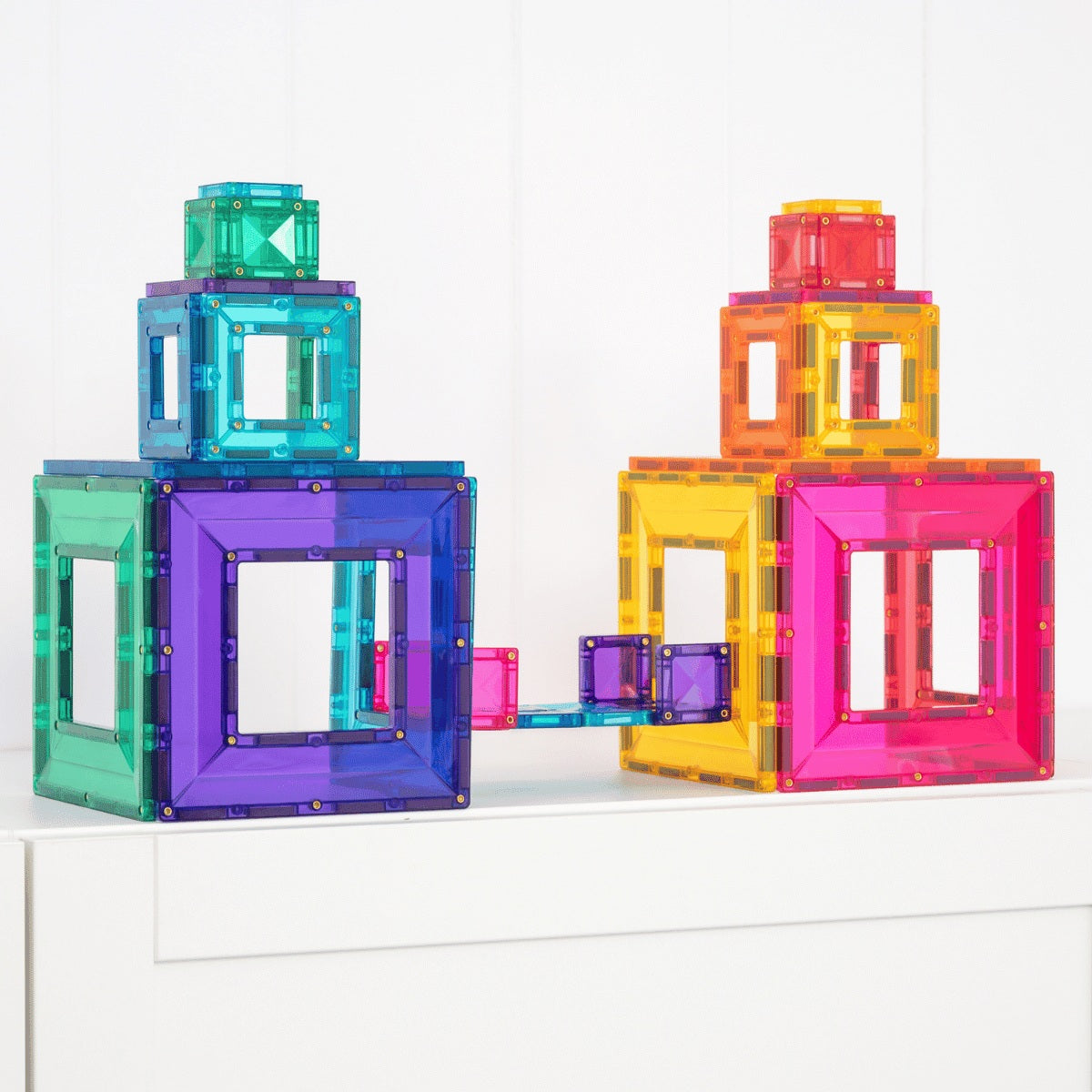 Magnetische Tegeltoppers - Treindelen 36 Stuks | | Creatief, Sensorisch En Open Einde Magnetische Tegeltoppers - Treindelen 36 Stuks | | Creatief, Sensorisch En Open Einde