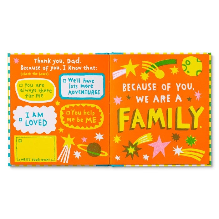 Dad I Made You a Book