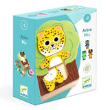 Animal Arbra Mix 18 Piece Wooden Puzzle Set