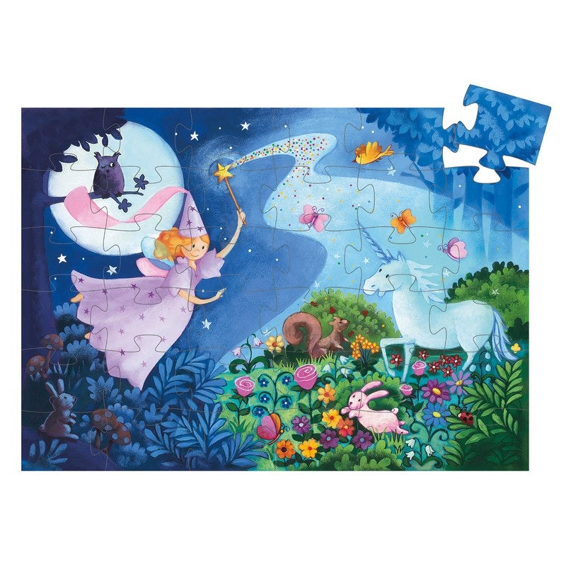 Fairy And Unicorn 36 Piece Puzzle