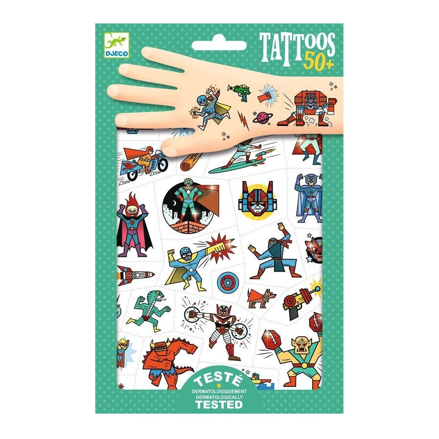 Heroes vs Villans 50+ Tattoos