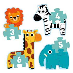 Jungle 3,4,5,6 Piece Giant Puzzle
