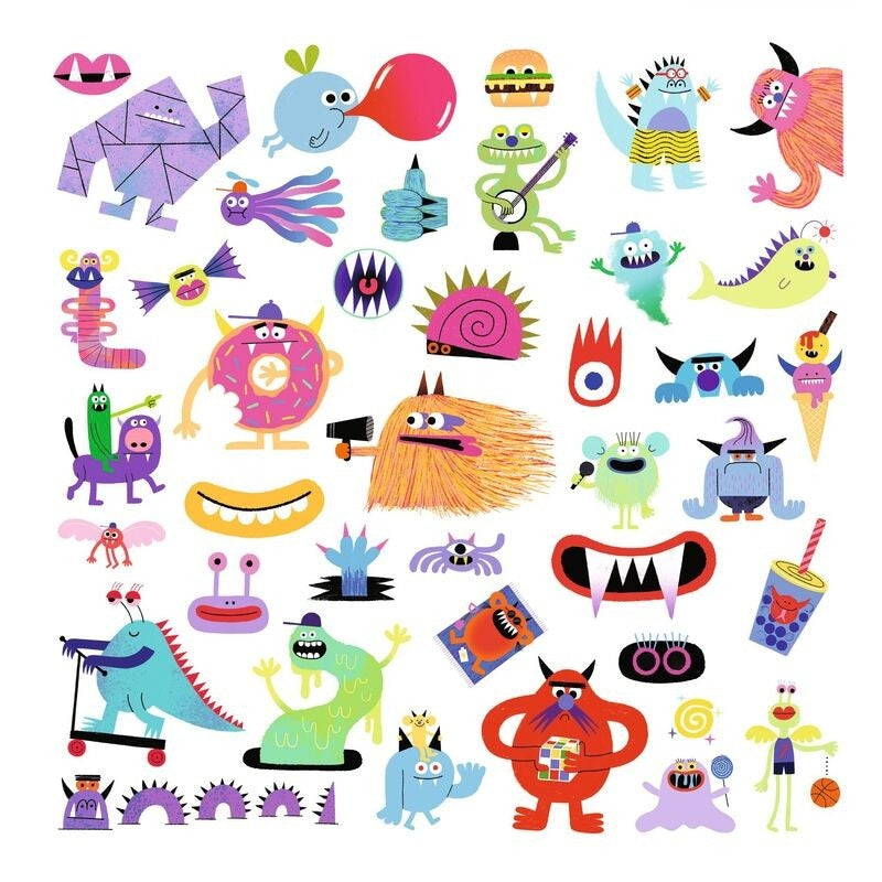 Monster 160 Stickers