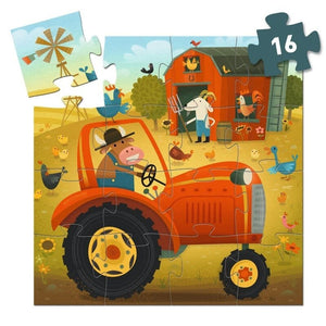 The Tractor 16 Piece Puzzle