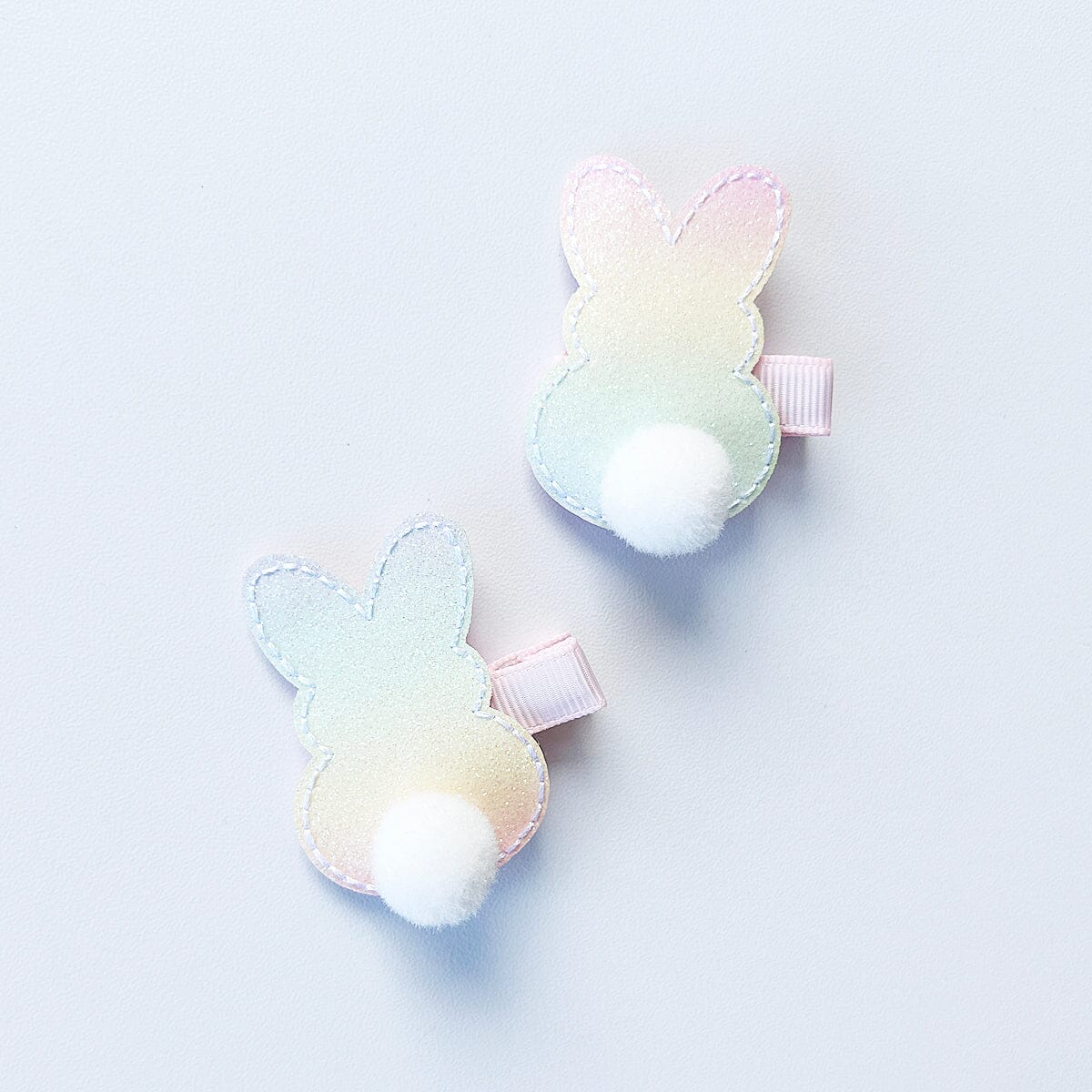 Pastel Bunny Hair Clip (Single)